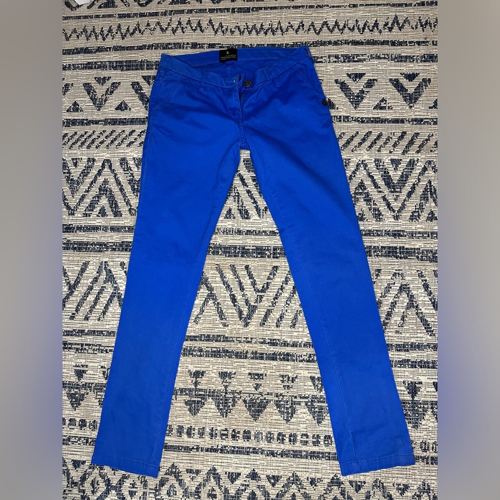 MAISON SODA blue skinny pants